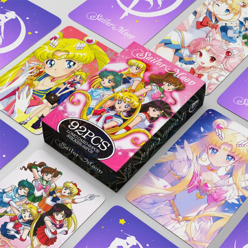 92 個セーラームーン新しいロモカードフォトカード両面月野う - Photography News のレビューと価格