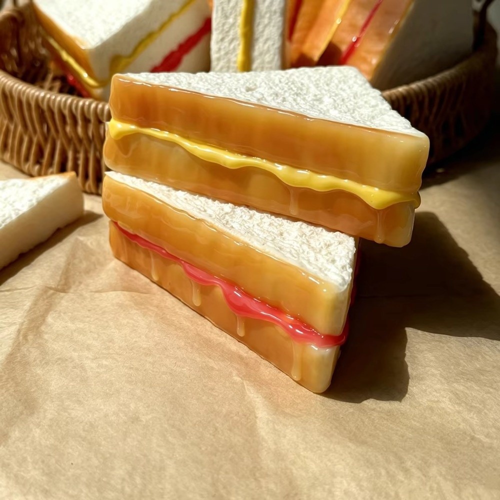 クリエイティブなPU製サンドイッチモデル、柔らかくリアルなフ - Photography Of Food のレビューと価格
