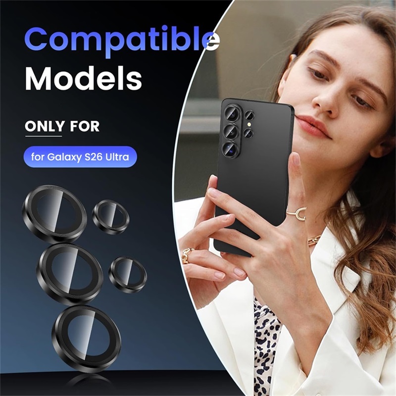 アルミ合金製リングカメラ保護キャップ Samsung Gal - Photography Kit Samsung S26 Ultra のレビューと価格
