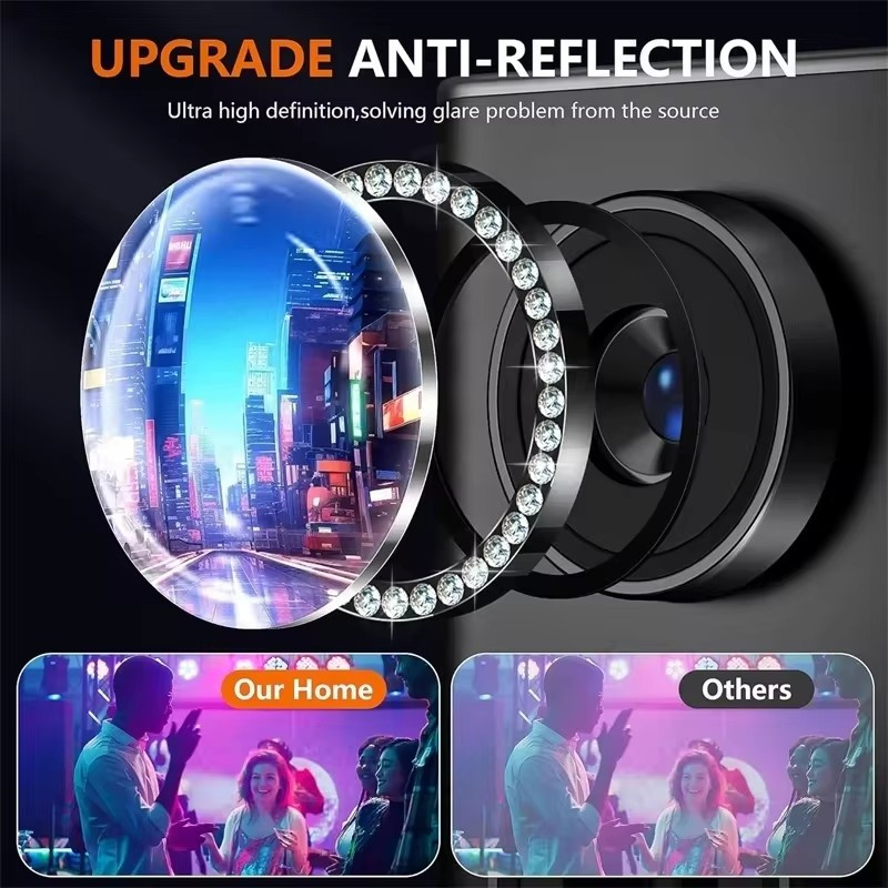 合金ブリンブリンダイヤモンドレンズガラスフィルムサムスンギャ - Photography Kit Samsung S26 Ultra のレビューと価格
